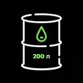 доставка топлива в 200л бочках купить по цене от  в Казани