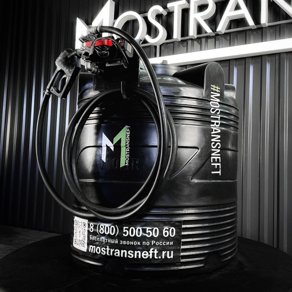 азс черная на 500л экономического класса с насосом 220v купить в Казани