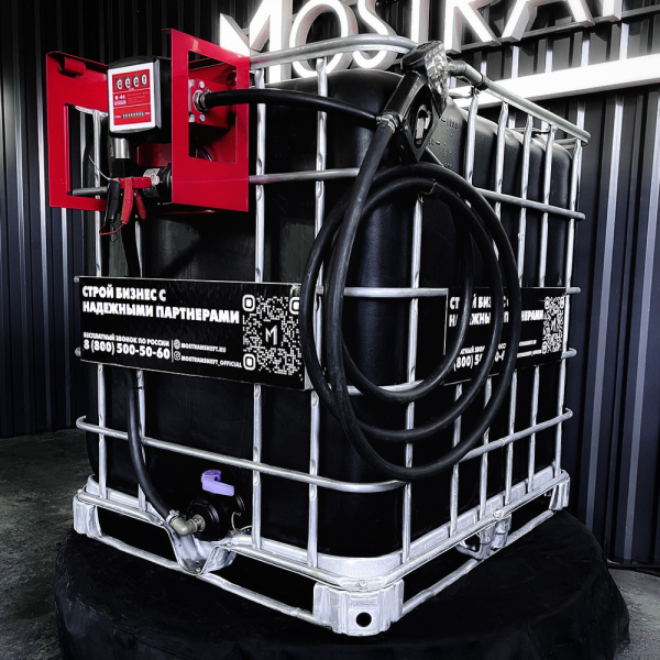 мини азс черная на 1000л среднего класса 12v купить в Казани