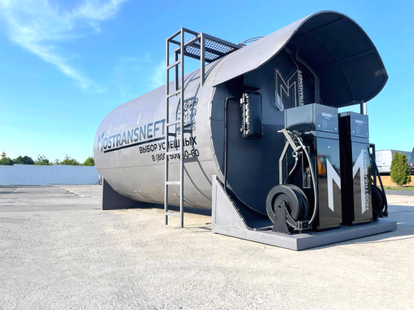 автоматизированная контейнерная автозаправочная станция 20000 л с двумя трк купить в Казани