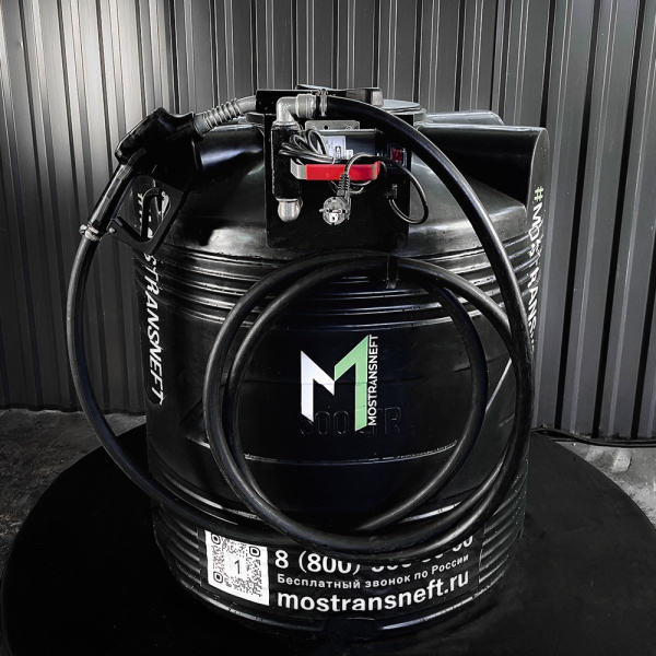 азс черная на 500л экономического класса с насосом 220v купить в Казани