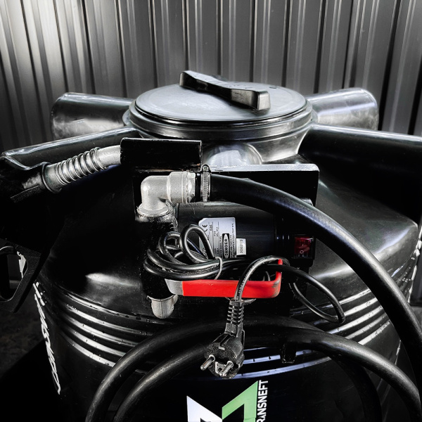 азс черная на 500л экономического класса с насосом 220v купить в Казани